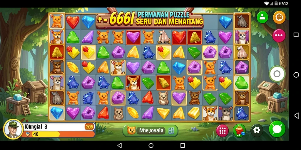Gameplay seru 666I dengan tantangan puzzle menarik.