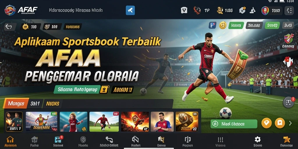 Tampilan gameplay AFAF yang menarik dan informatif.