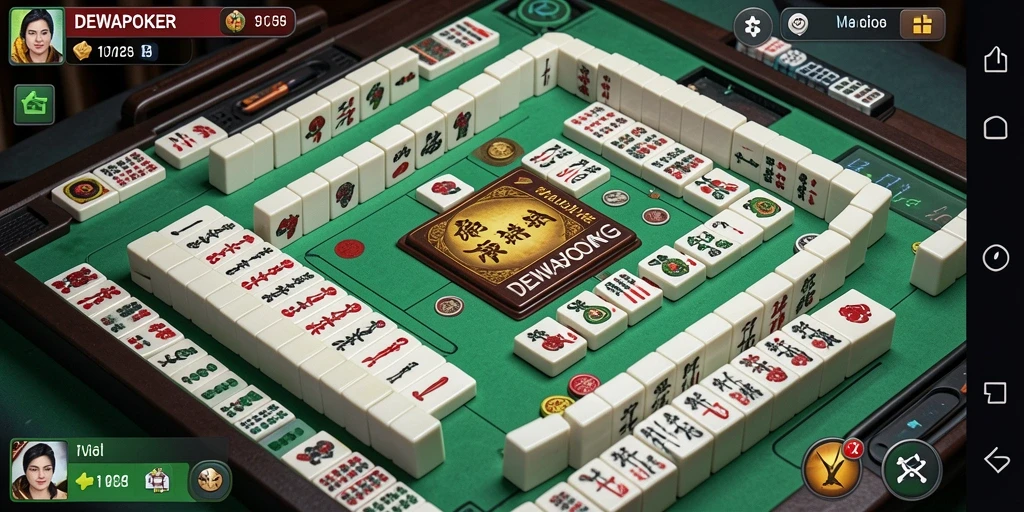 Tampilan gameplay seru DEWAPOKER yang menantang.