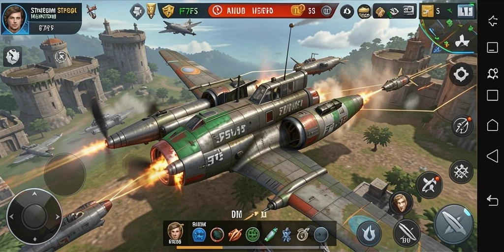 Gameplay F7F7 yang penuh strategi dan perencanaan.