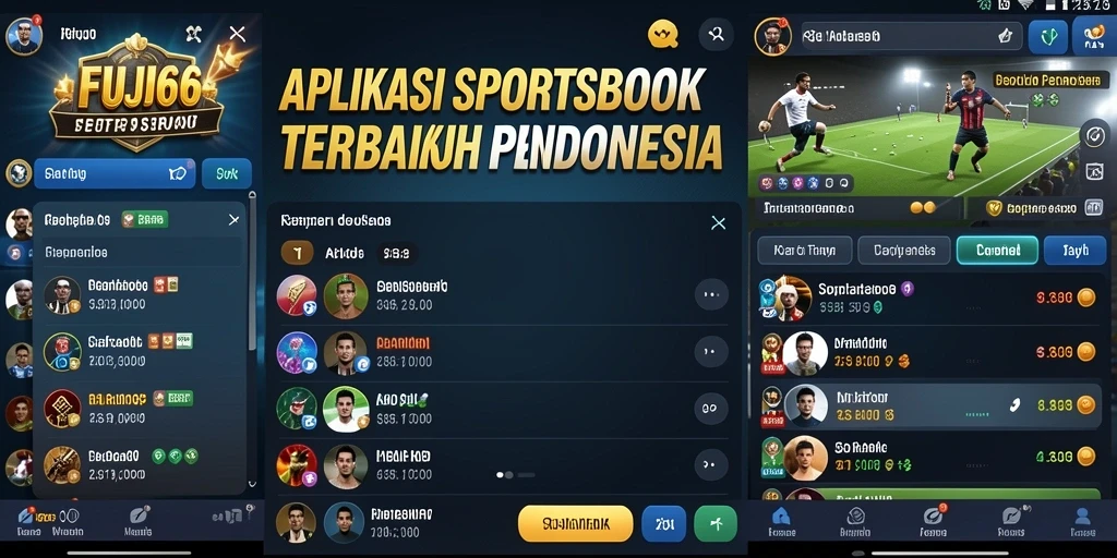 Screenshot gameplay FUJI66 yang menampilkan taruhan olahraga.