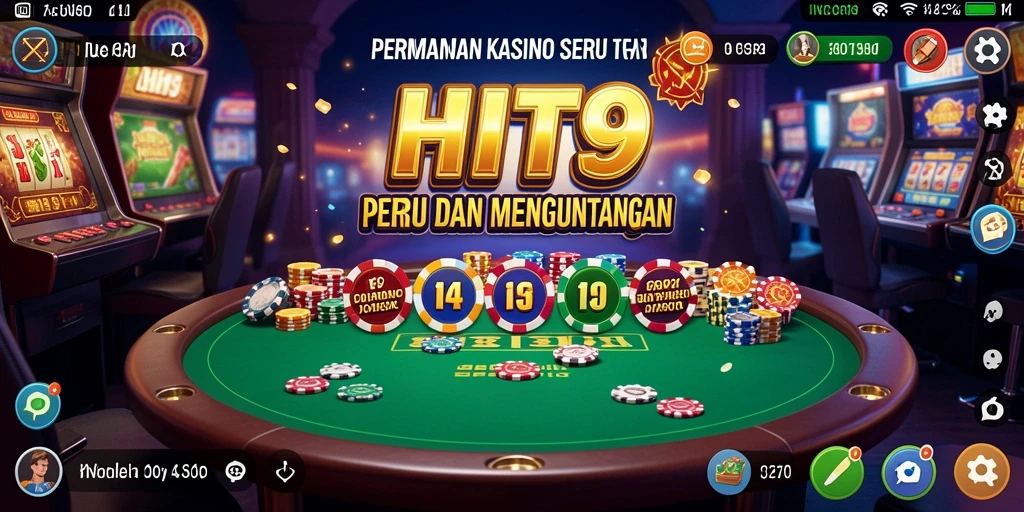 Screenshot game HIT9 menampilkan grafik kasino yang menarik dan pengalaman bermain yang mendebarkan.