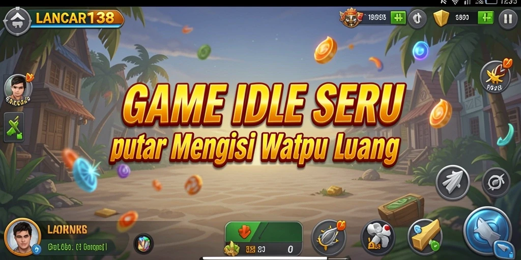 Tangkapan layar menunjukkan gameplay menarik LANCAR138 dengan karakter yang sedang mengumpulkan sumber daya.