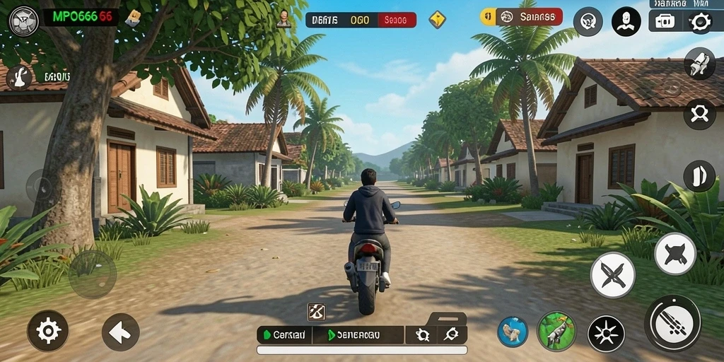 Screenshot MPO666 menunjukkan gameplay seru dan santai.