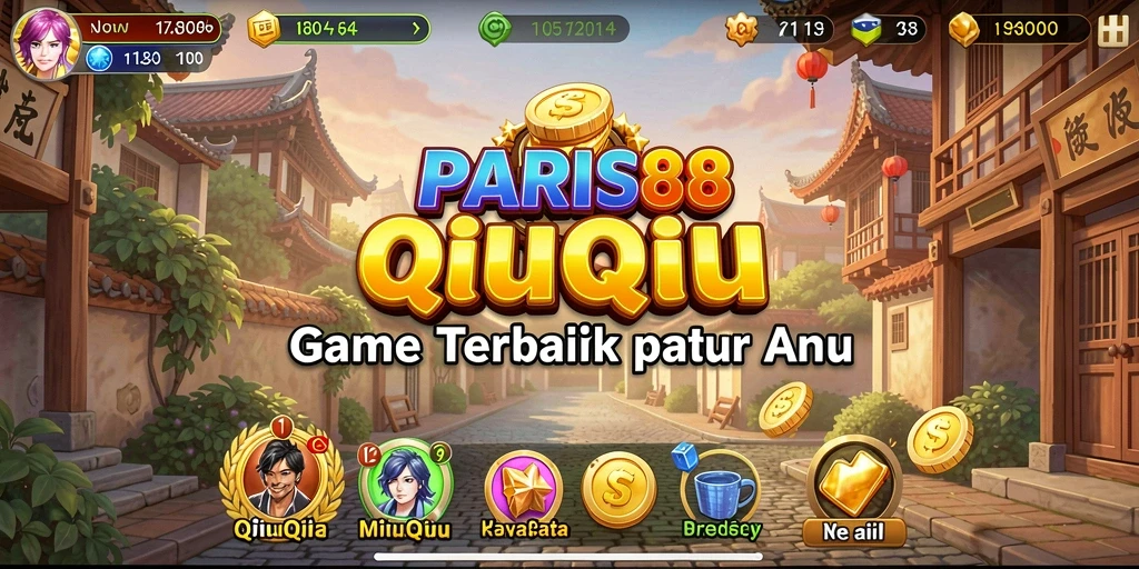 Tampilan gameplay menarik dalam PARIS88 yang membuat betah bermain.