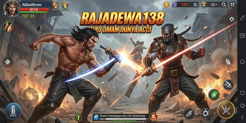 Tangkapan layar RAJADEWA138 menampilkan gameplay aksi yang mendebarkan.