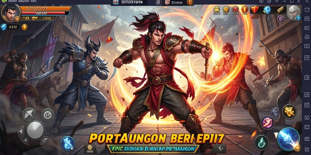 Tampilan gameplay TOTO777 yang menegangkan dan menarik.