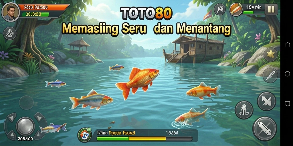 Tangkapan ikan besar dalam gameplay TOTO80 yang mendebarkan.