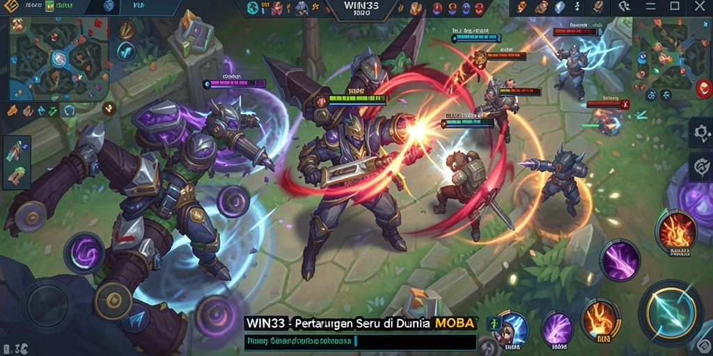 Gameplay seru dengan strategi tim dalam WIN33.